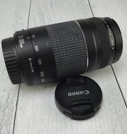 CANON Canon EF 75-300mm f4-5.6 III Lens Used Fair