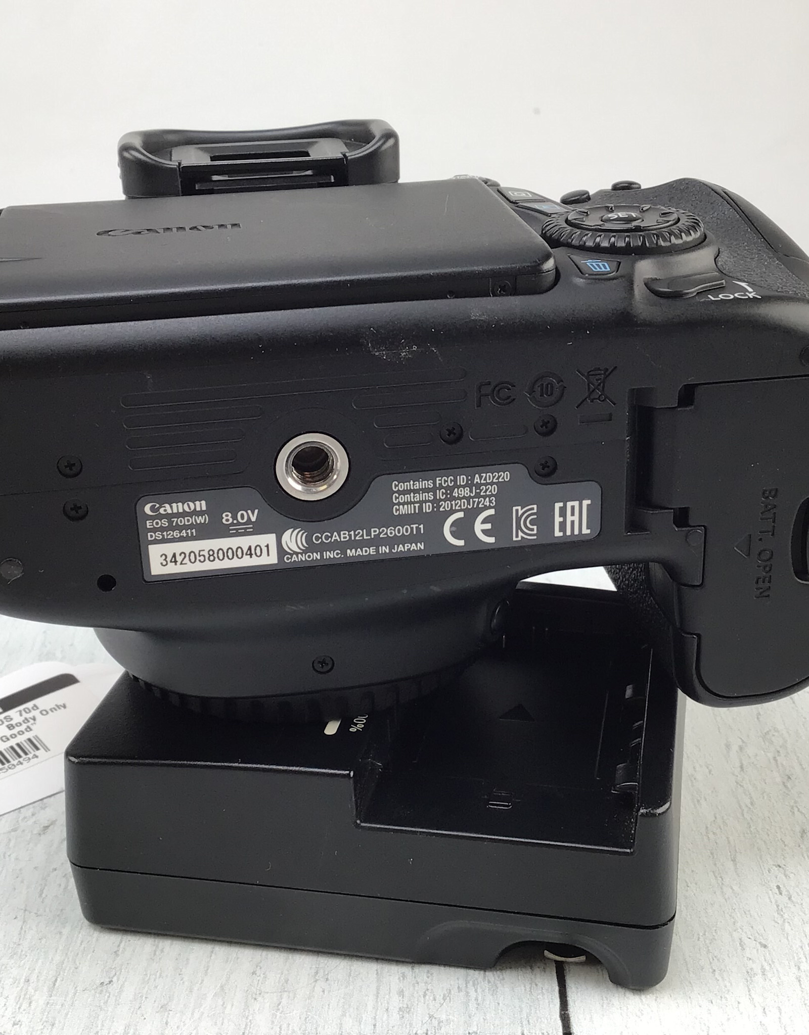 CANON Canon EOS 70D Camera  Body Only Used Good