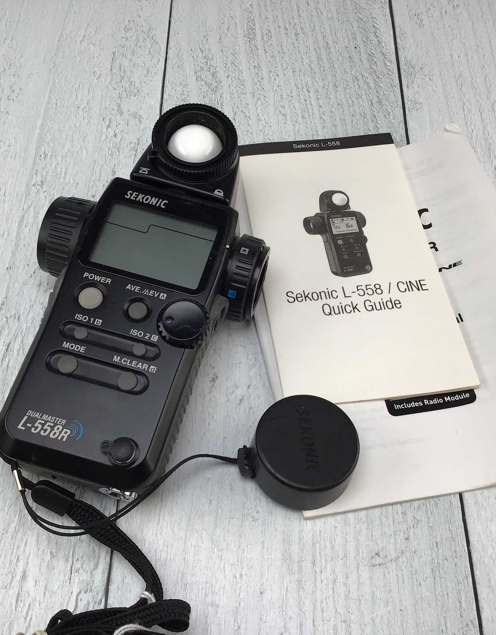 SEKONIC Sekonic Dualmaster L-558R Light Meter Used Good