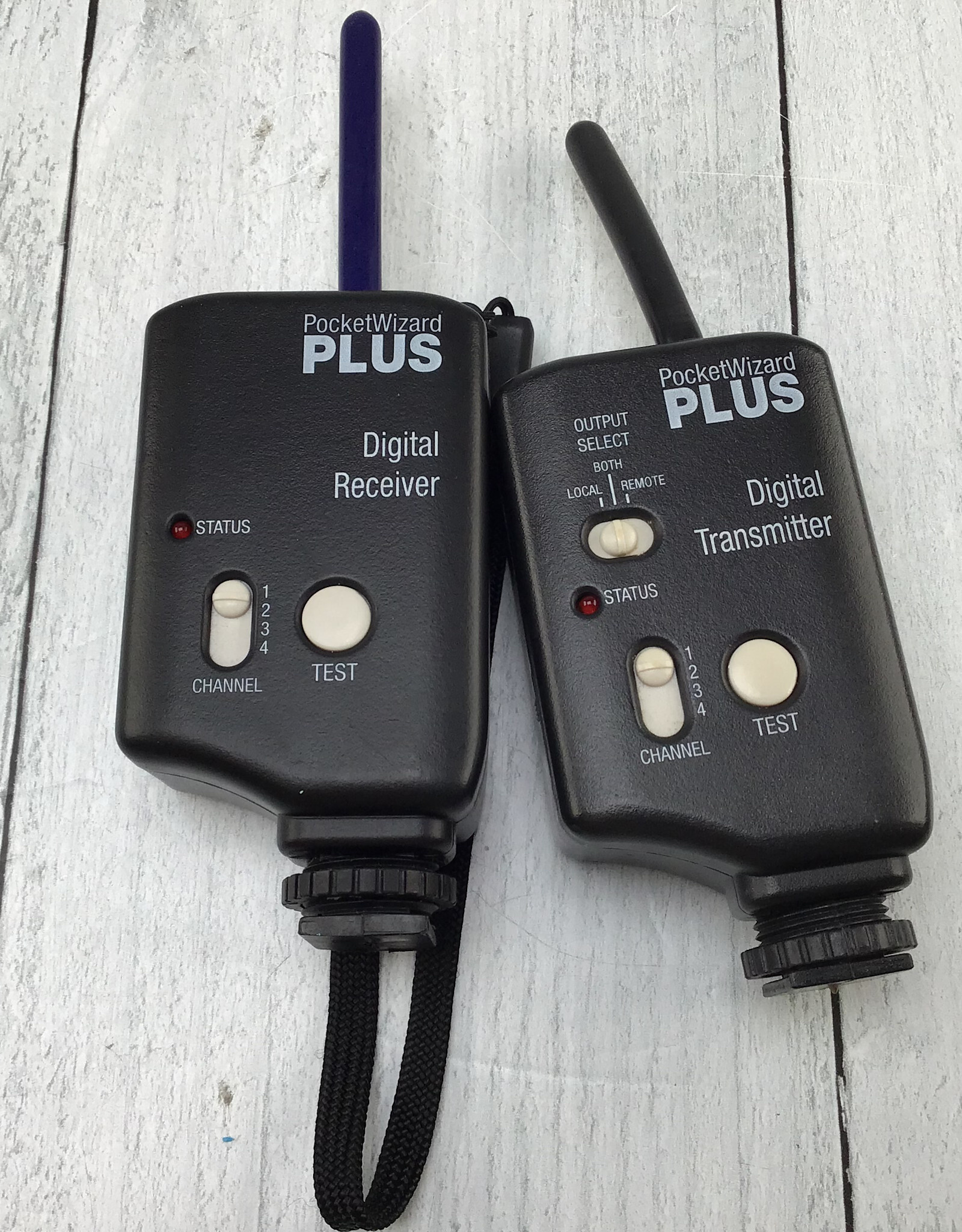 POCKET WIZARD PocketWizard Plus 1 tramsitter, 1 Receiver Used Good
