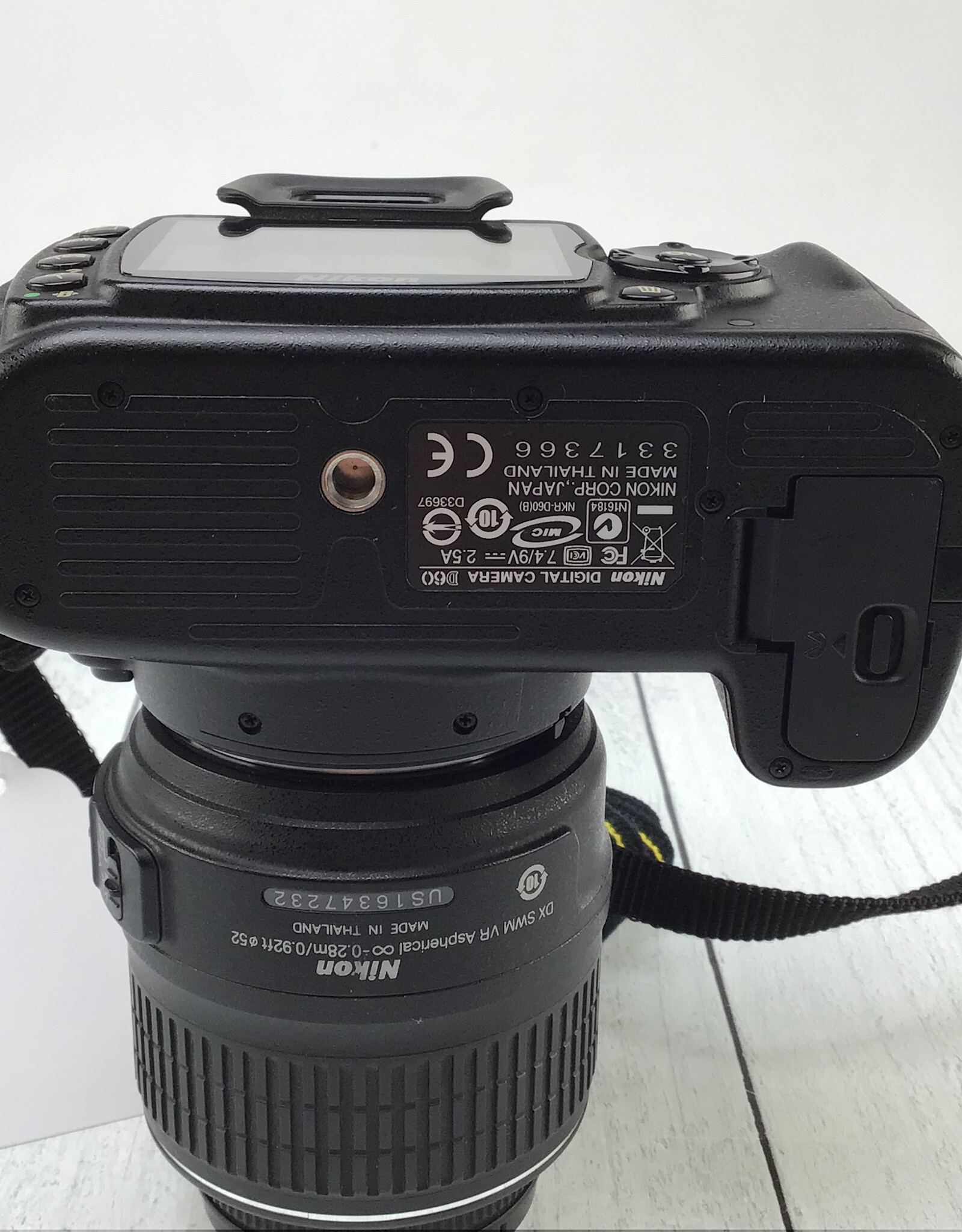 NIKON Nikon D60 Camera w/18-55mm Used Good