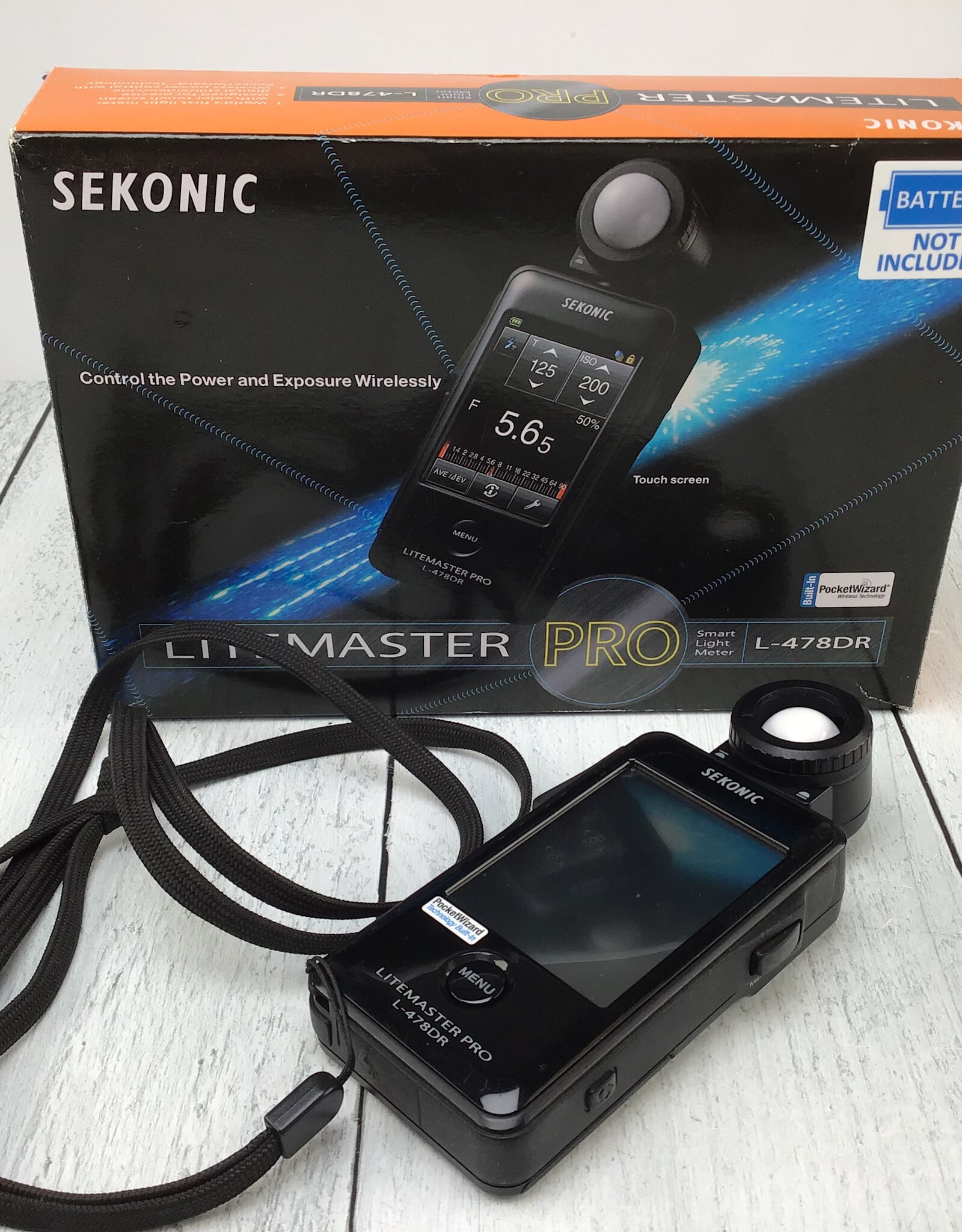 SEKONIC Sekonic Litemaster Pro L-478DR Light Meter in Box Used Good
