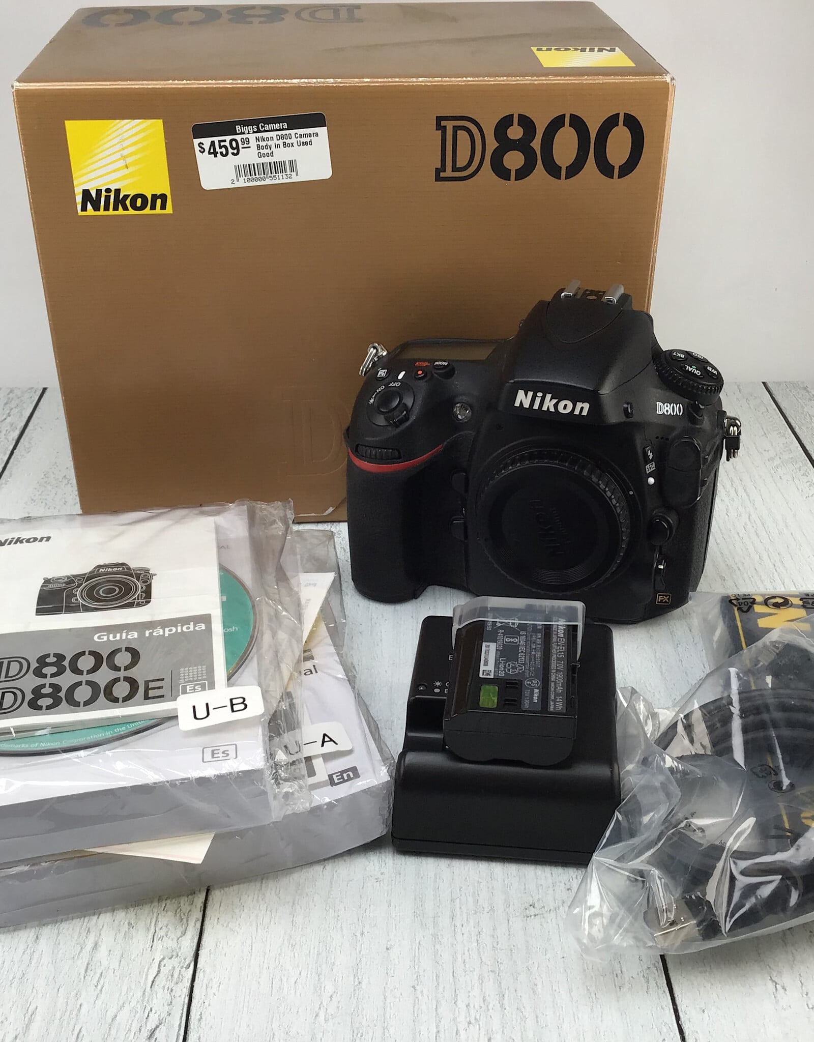 NIKON Nikon D800 Camera Body in Box Used Good