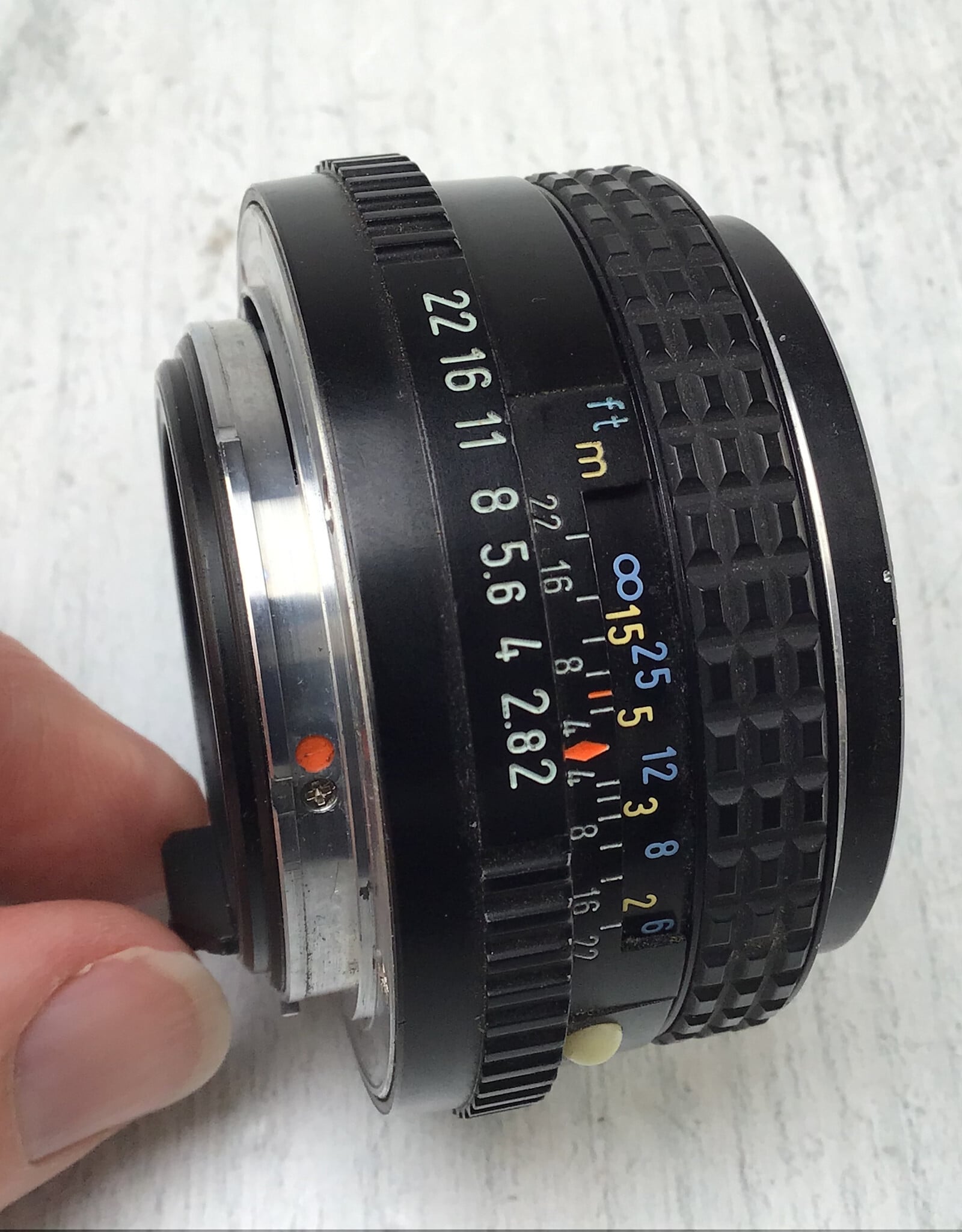 Pentax Pentax SMC 50mm f2 Lens Used Hazy BGN