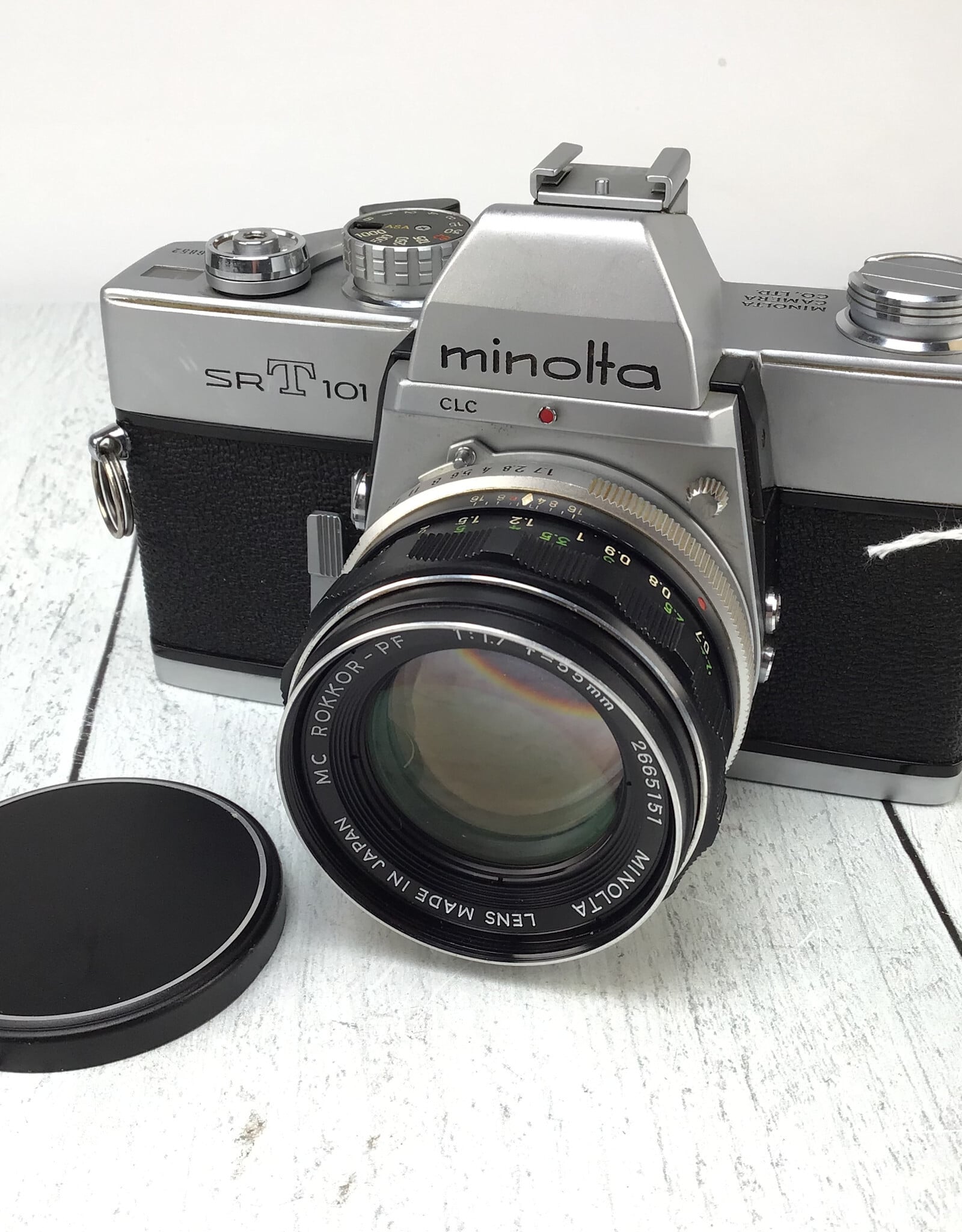 Minolta Minolta SRT101 Film Camera w/ 55mm f1.7 Used Good