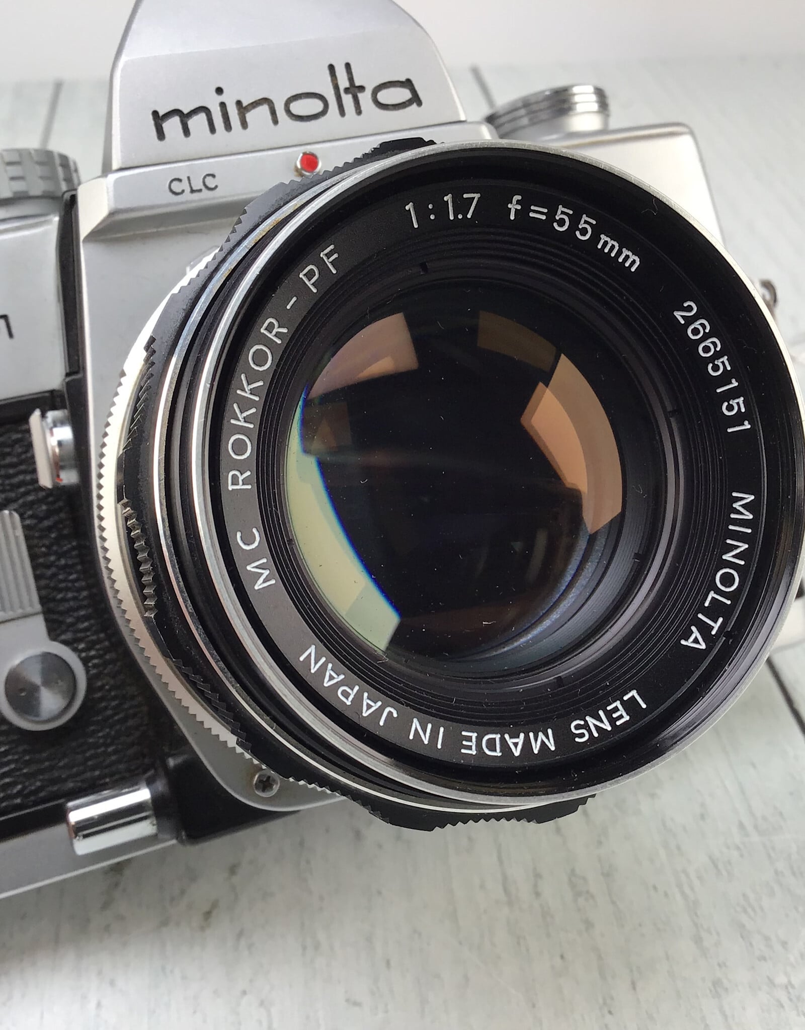 Minolta Minolta SRT101 Film Camera w/ 55mm f1.7 Used Good
