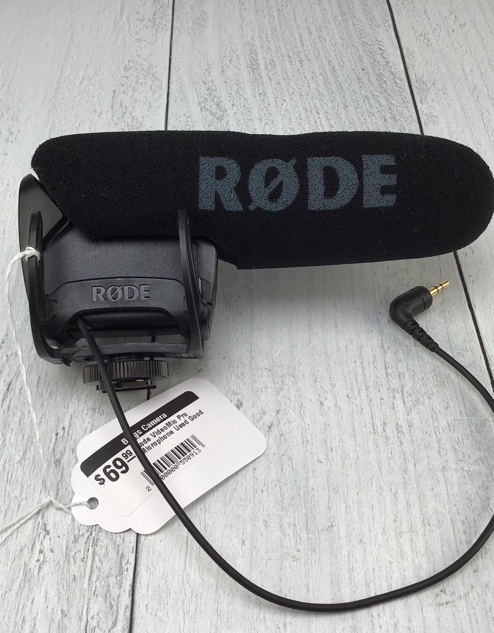 RODE Rode VideoMic Pro Microphone Used Good