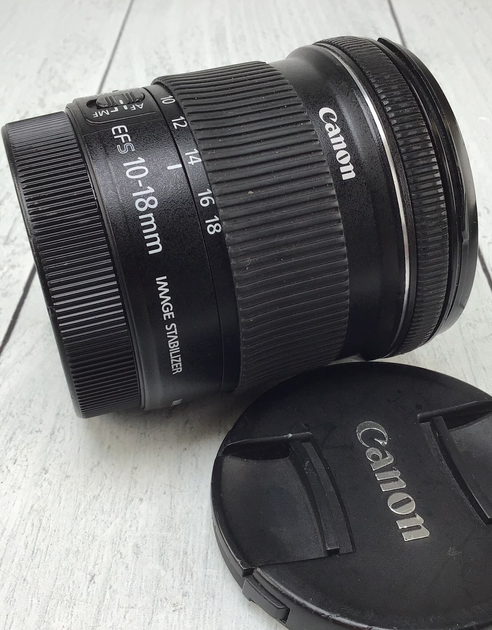 CANON Canon EF-S 10-18mm f4.5-5.6 IS STM Lens Used BGN