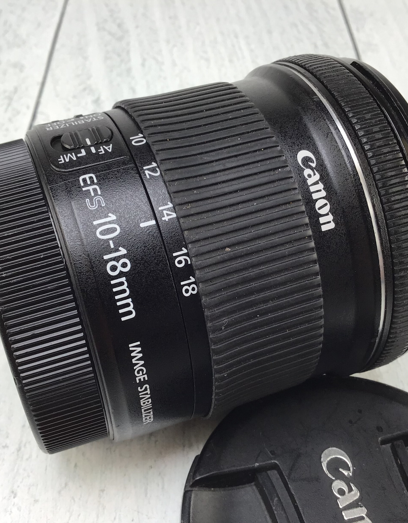 CANON Canon EF-S 10-18mm f4.5-5.6 IS STM Lens Used BGN