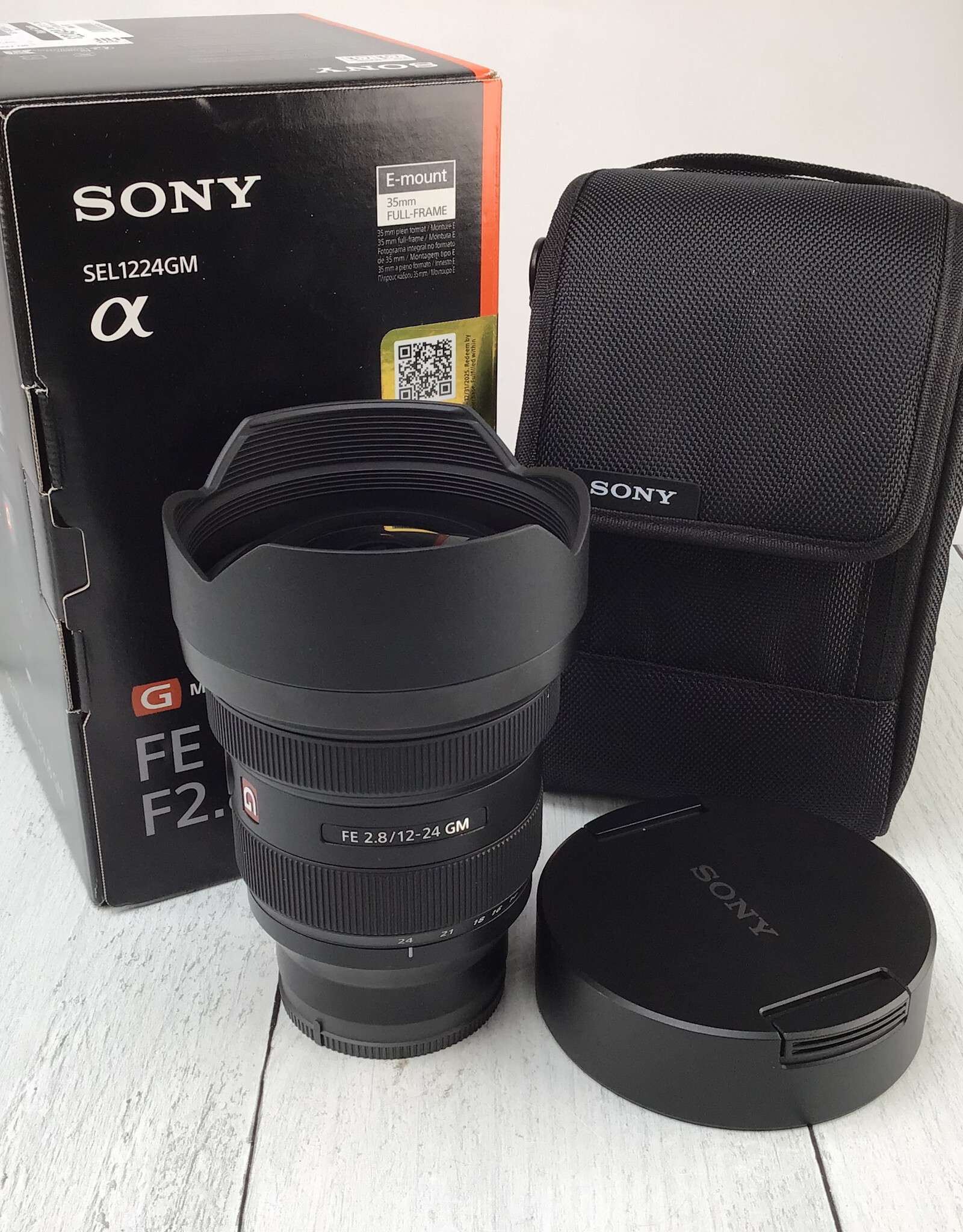 SONY Sony FE 12-24mm f2.8 GM Lens in Box Used EX