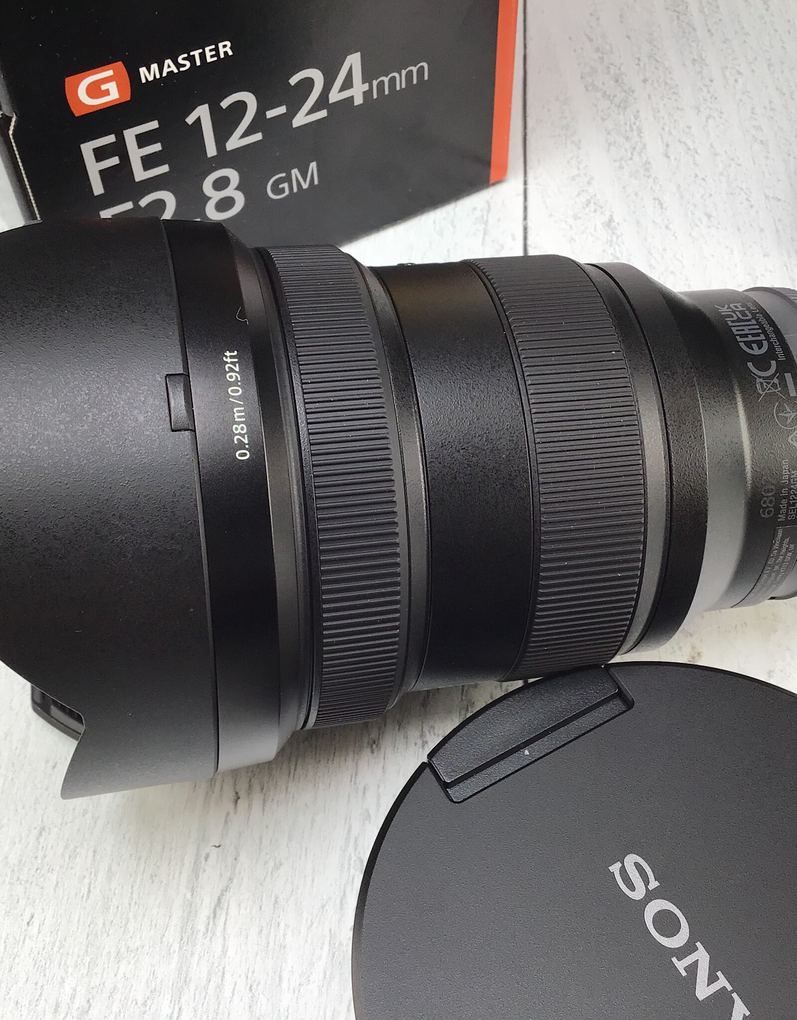 SONY Sony FE 12-24mm f2.8 GM Lens in Box Used EX