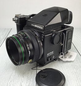 Bronica Bronica ETRS Camera w/ 75mm, Prism, 120 Back Used Good