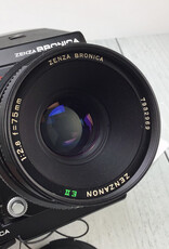 Bronica Bronica ETRS Camera w/ 75mm, Prism, 120 Back Used Good