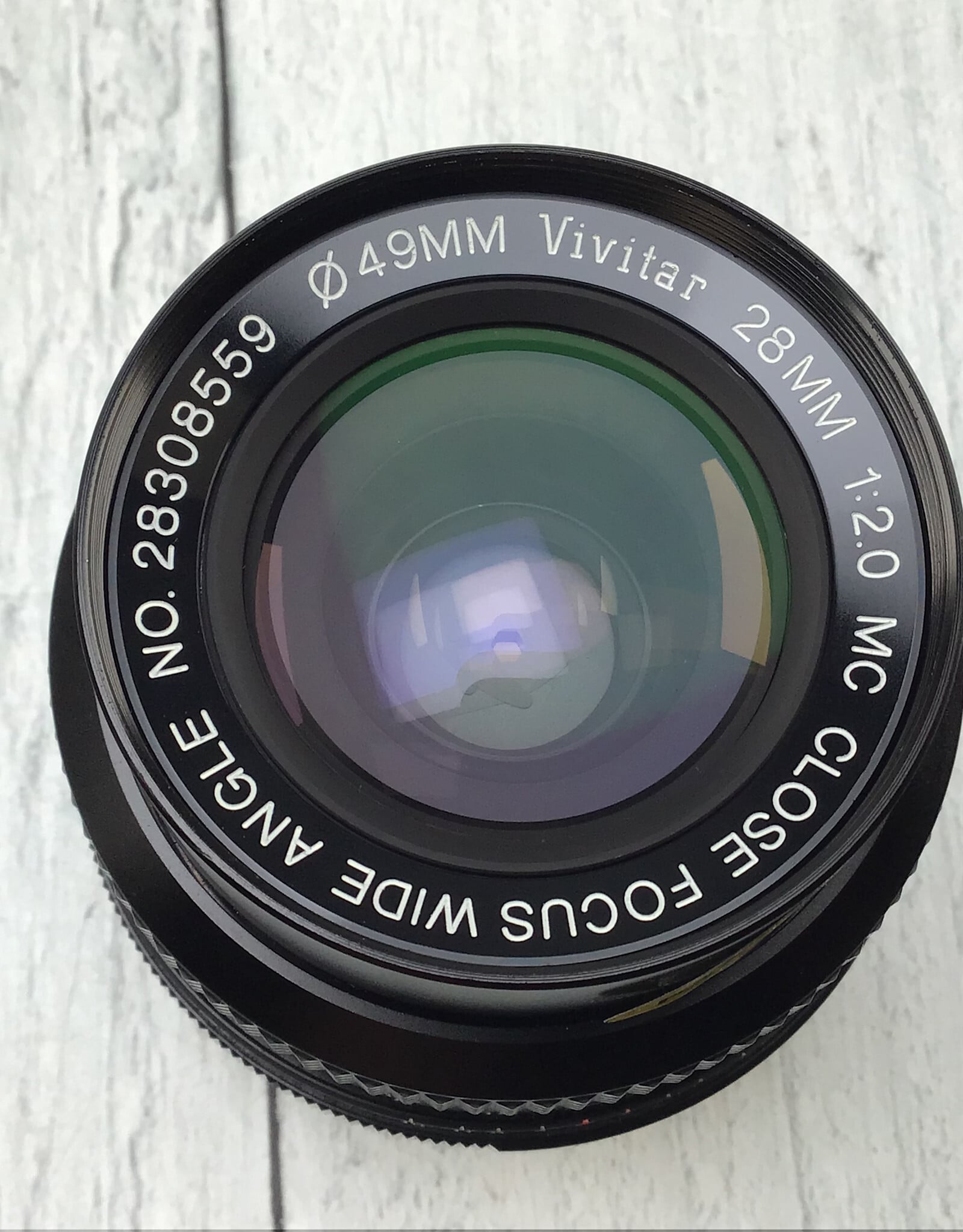 Vivitar Vivitar 28mm f2 MC Lens for Pentax PK Used Good