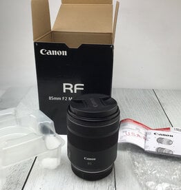 CANON Canon RF 85mm f2 Macro IS STM Lens Used EX