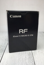 CANON Canon RF 85mm f2 Macro IS STM Lens Used EX