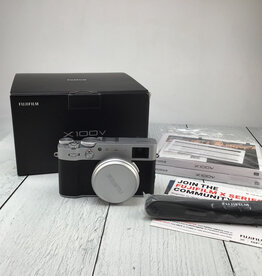 FUJI Fuji X100V Camera Silver in Box Used Good