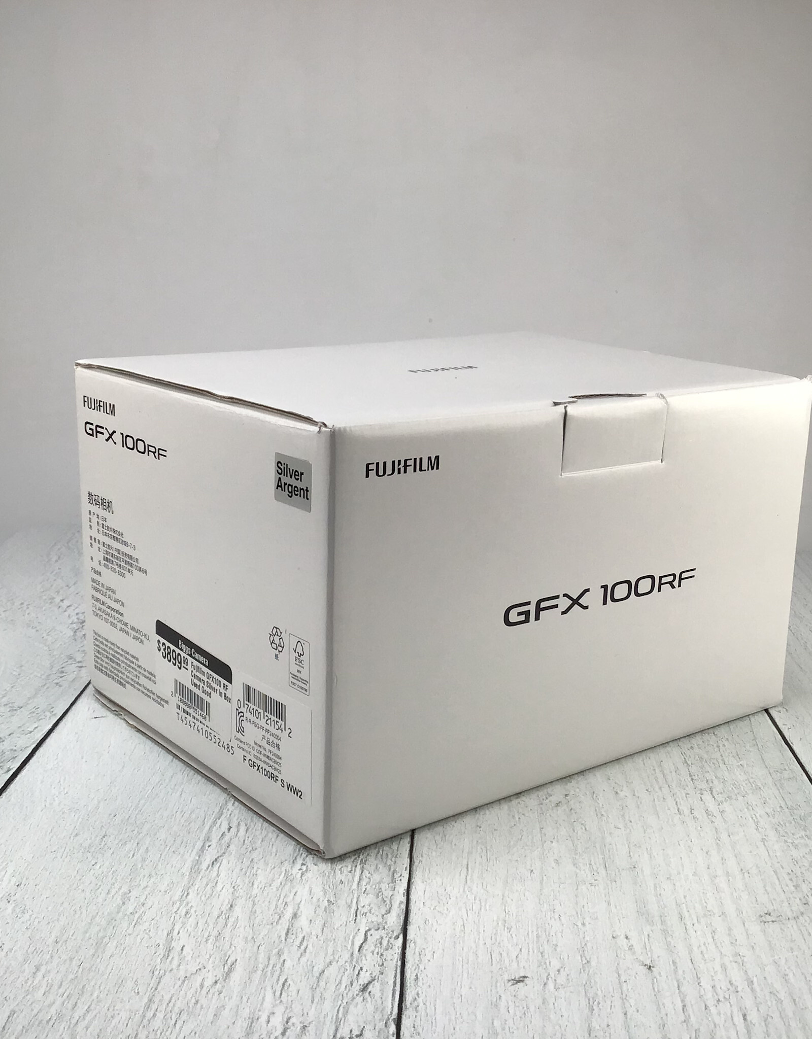 FUJI Fujifilm GFX100 RF Camera Silver in Box Used Good