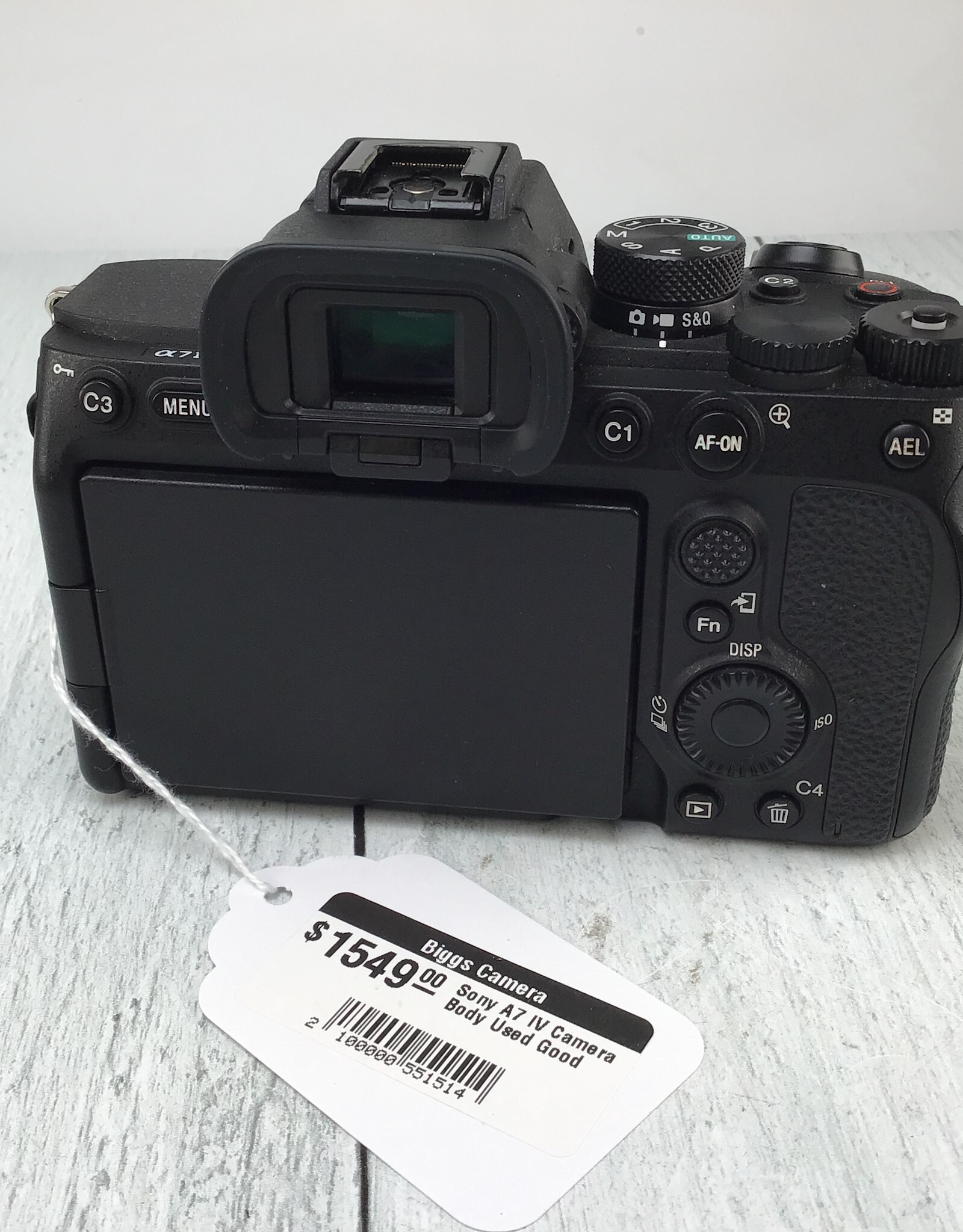 NIKON Sony A7 IV Camera Body Shutter Count 10725 Used Good