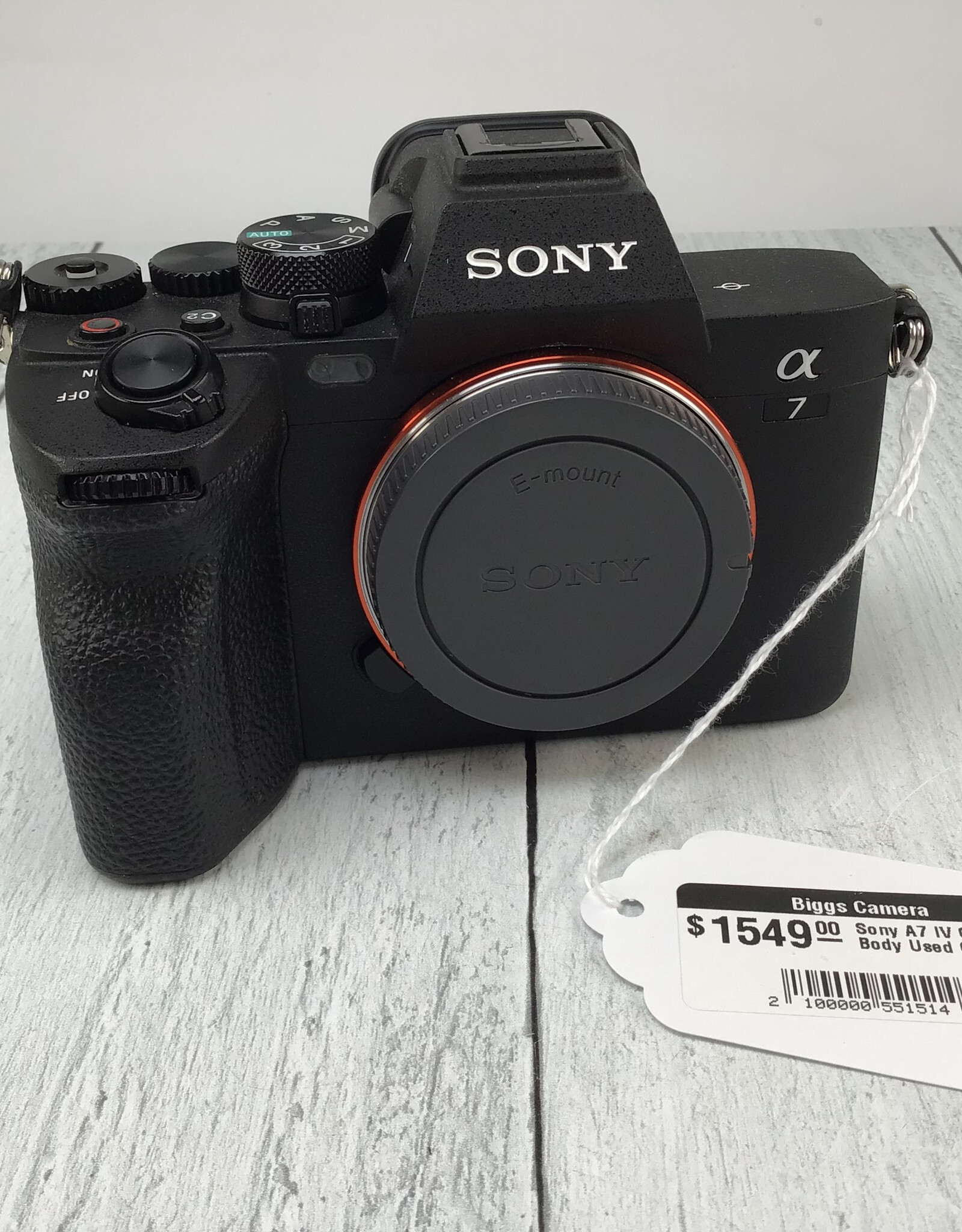 NIKON Sony A7 IV Camera Body Shutter Count 10725 Used Good
