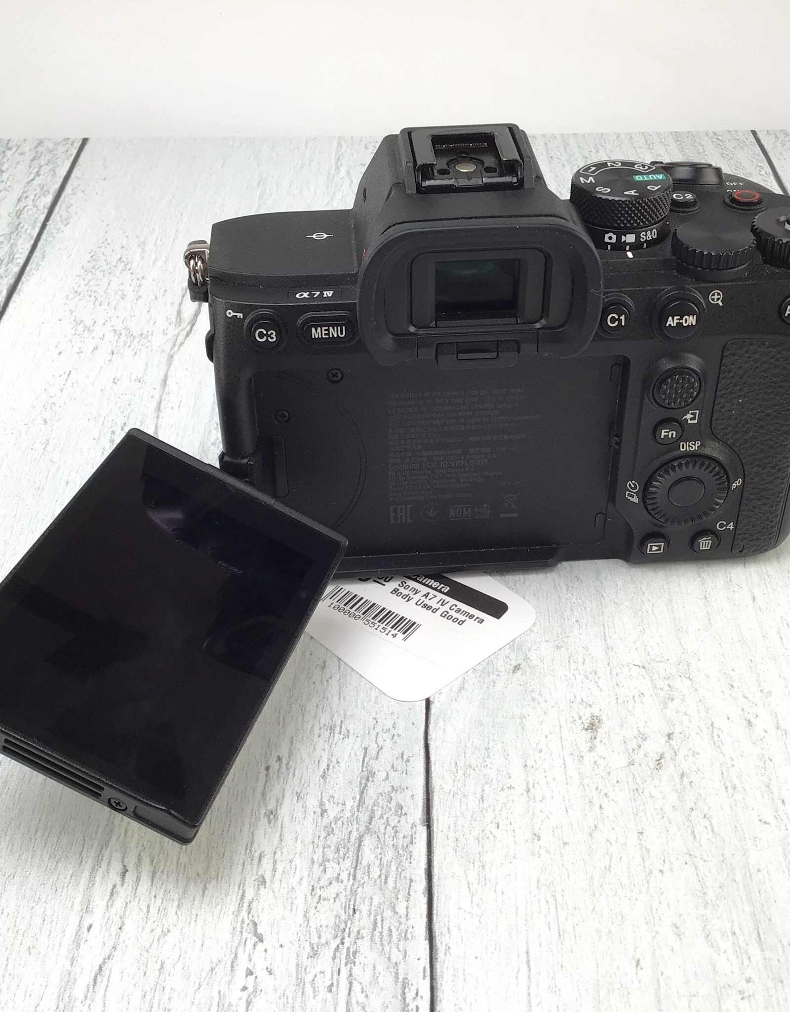 NIKON Sony A7 IV Camera Body Shutter Count 10725 Used Good