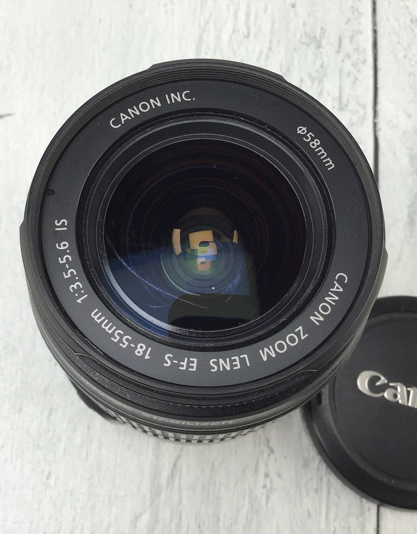 CANON Canon EF-S 18-55mm f3.5-5.6 IS Lens Used Good