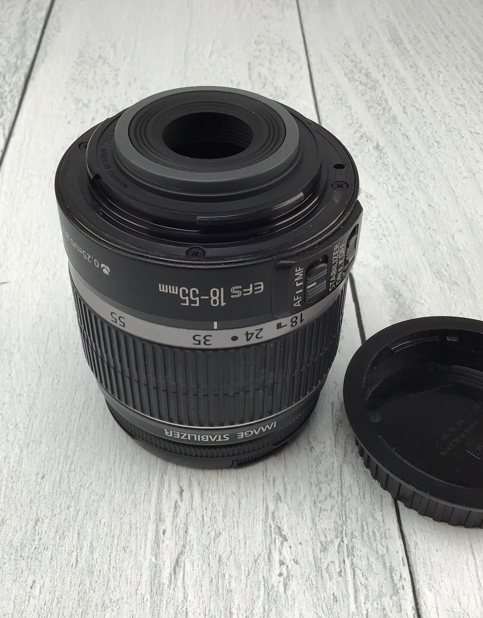 CANON Canon EF-S 18-55mm f3.5-5.6 IS Lens Used Good