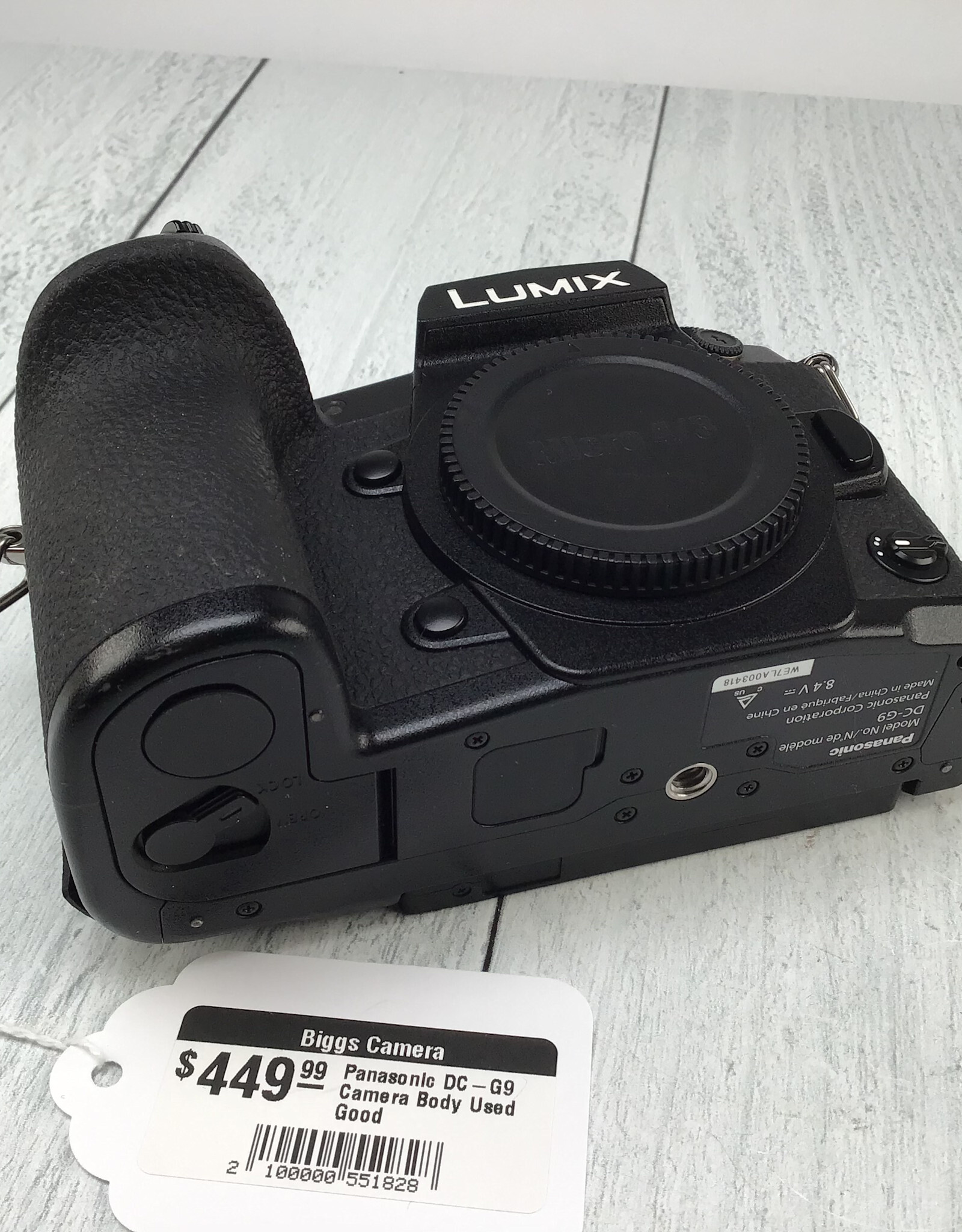 PANASONIC Panasonic DC-G9 Camera Body Used Good