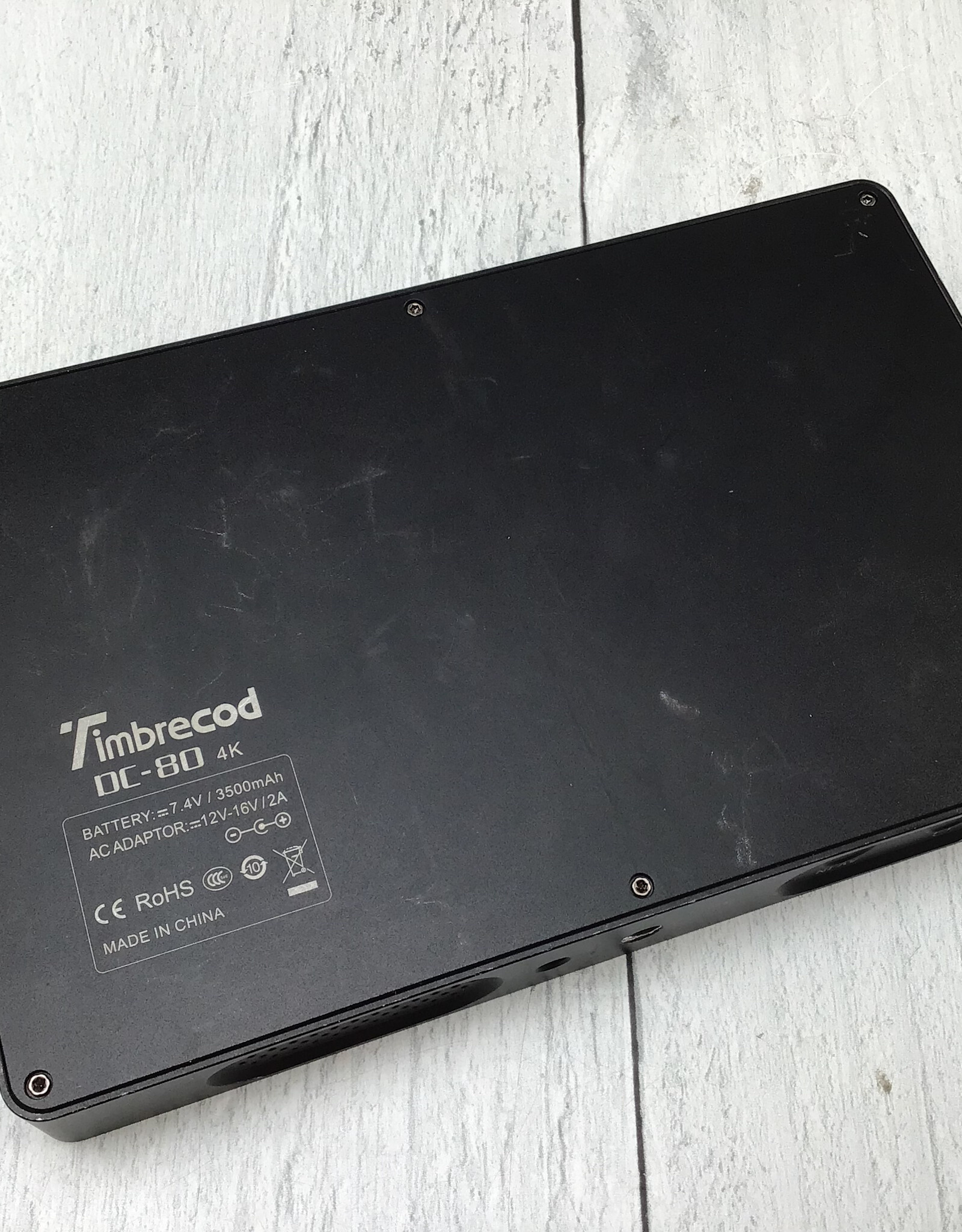 timbrecod Timbrecod DC-80 4K Monitor No Charger Used Fair