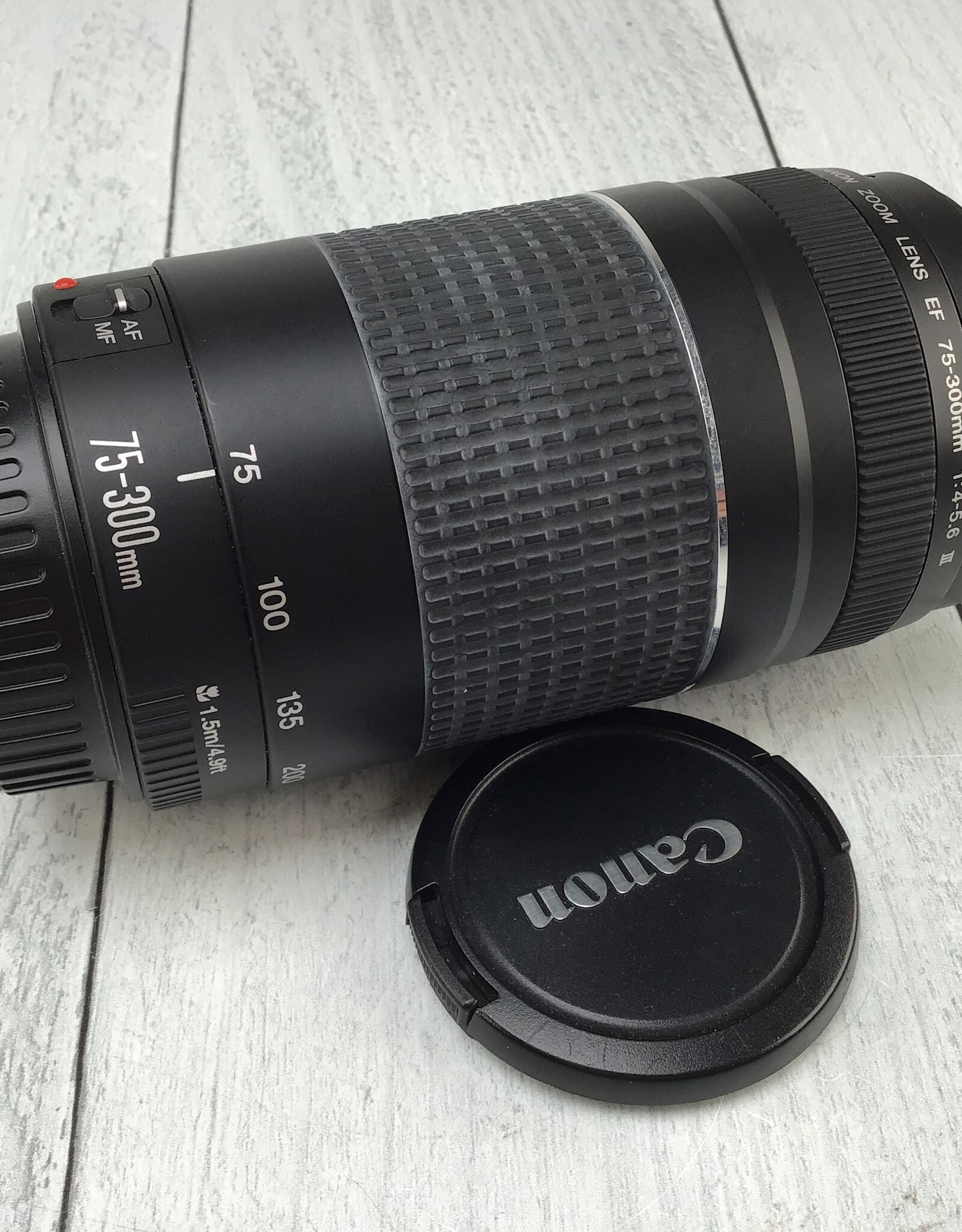 CANON Canon EF 75-300mm f4-5.6 III Lens Used Good