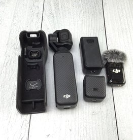 DJI DJI Pocket 3 Camera w/ Wireless Mic, Extended Battery  Used Good