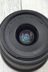 CANON Canon RF-S 18-45mm f4.5-6.3 IS STM Lens Used Good