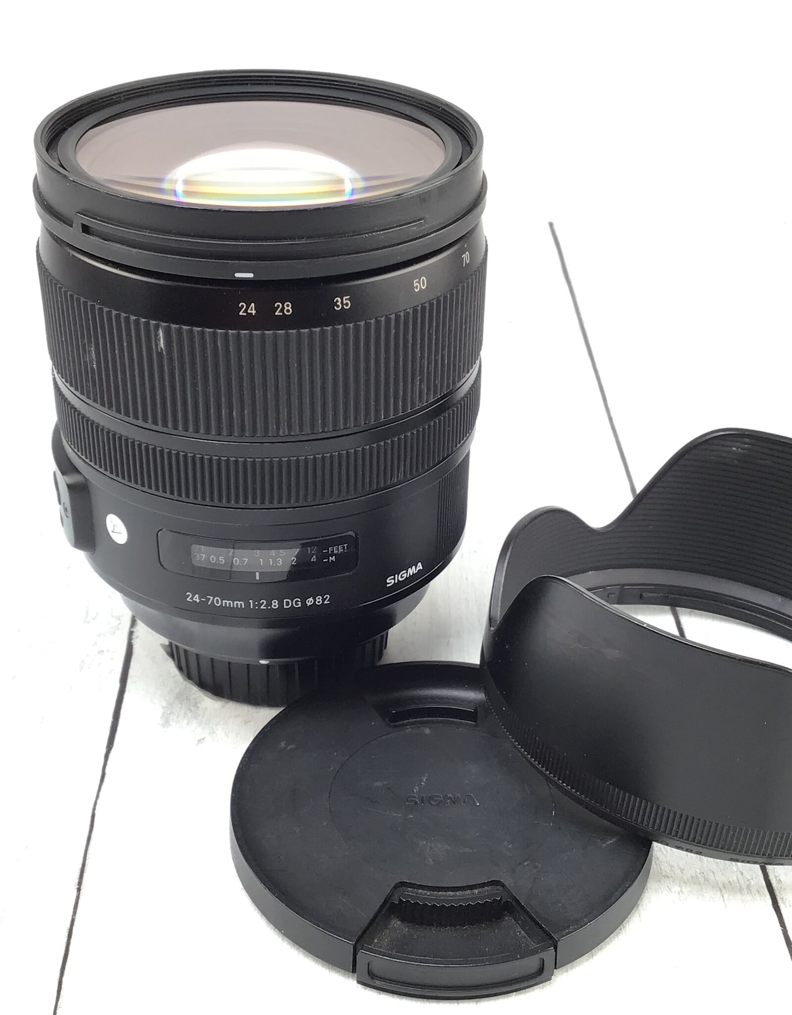 NIKON Sigma Art 24-70mm f2.8 DG Lens for Nikon Used Good