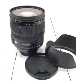 NIKON Sigma Art 24-70mm f2.8 DG Lens for Nikon Used Good