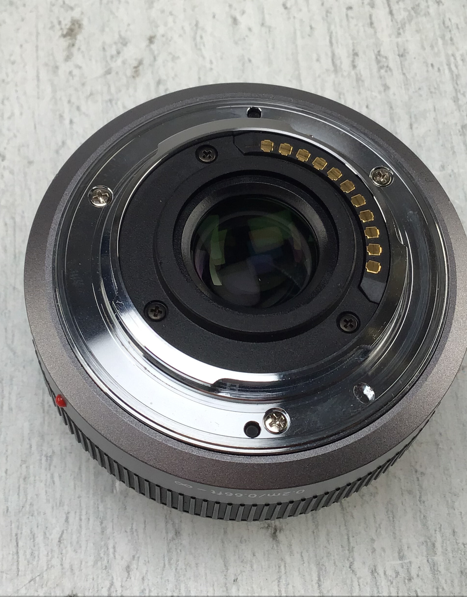 PANASONIC Panasonic Lumix G 20mm f1.7 Lens Used Good