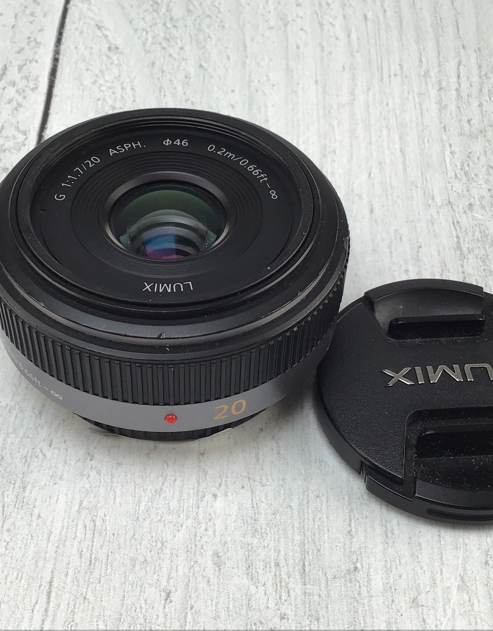 PANASONIC Panasonic Lumix G 20mm f1.7 Lens Used Good