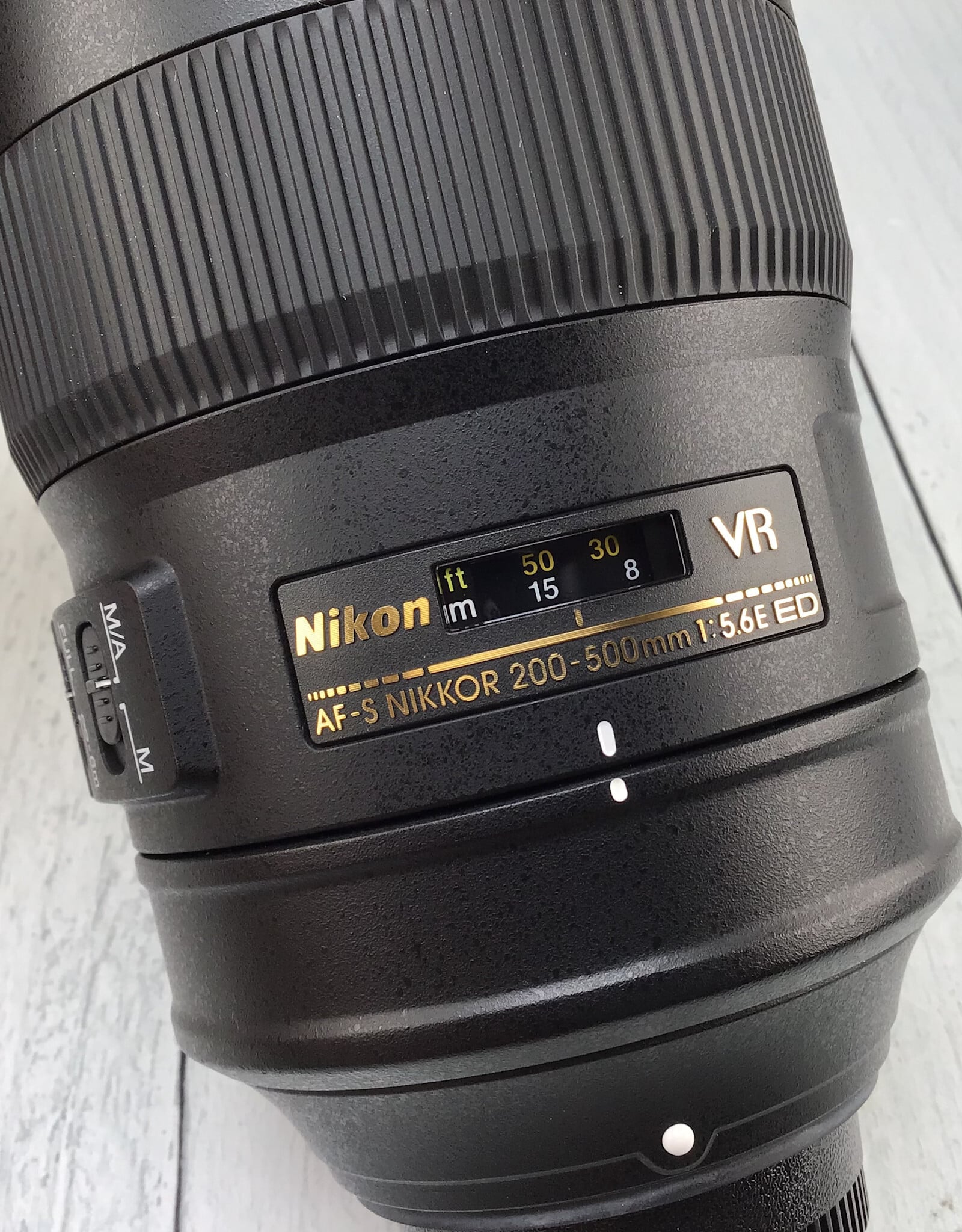 NIKON Nikon AF-S Nikkor 200-500mm f5.6E VR Lens Used Good