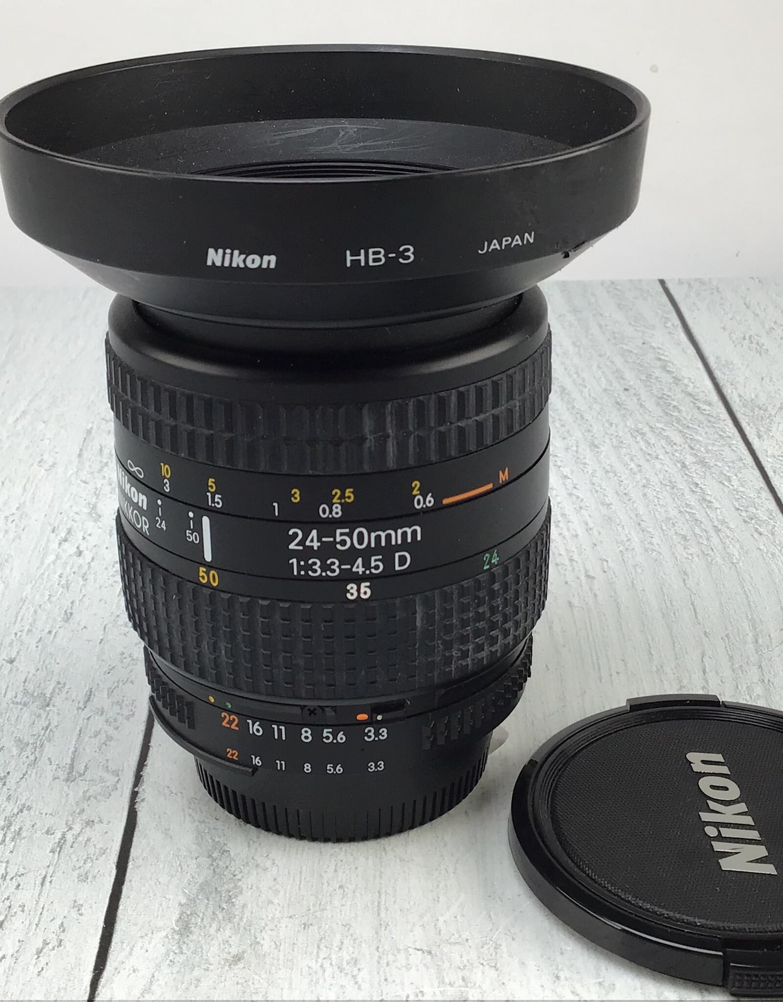 NIKON Nikon AF Nikkor 24-50mm f3.3-4.5 D Lens Used Good