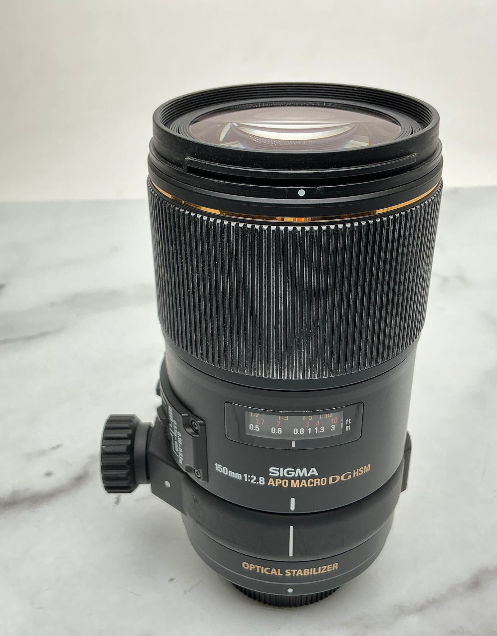 SIGMA Sigma 150mm f2.8 APO Macro EX DG Lens for Nikon F *NO OS Used AS-IS