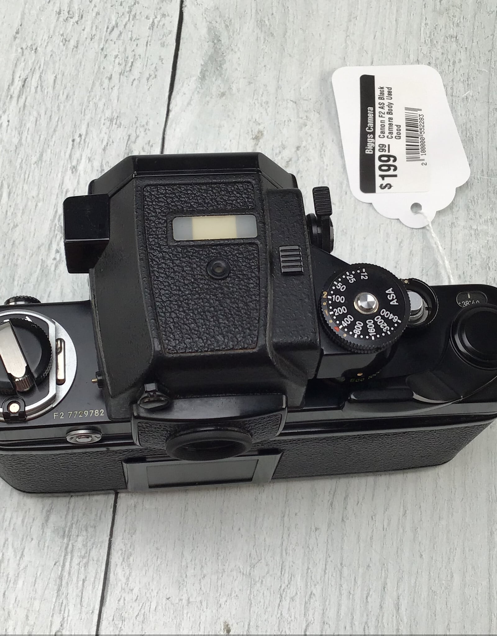 NIKON Nikon F2 AS Black Camera Body Used Good