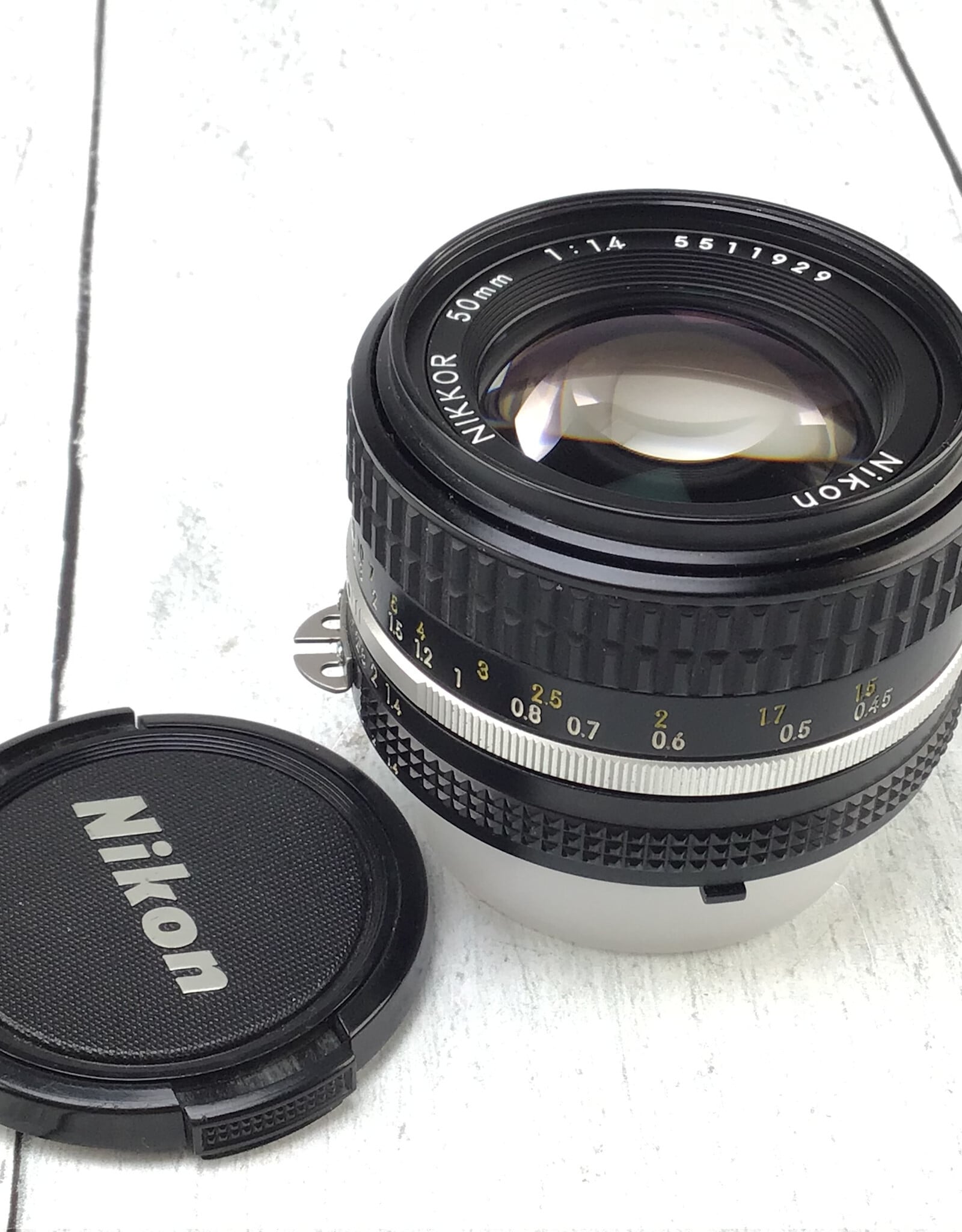 NIKON Nikon Nikkor 50mm f1.4 AIS Lens Used Good