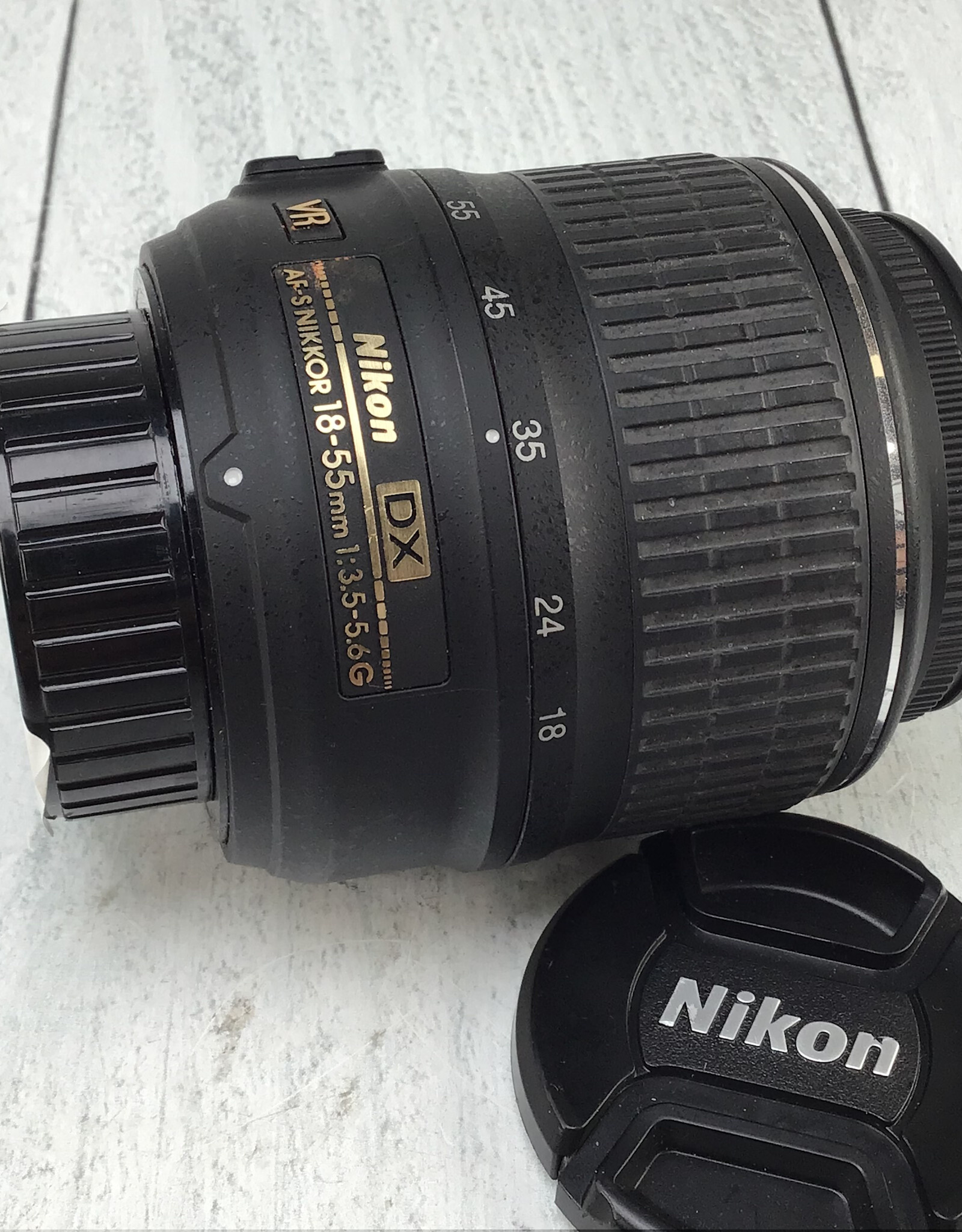 NIKON Nikon AF-S 18-55mm f3.5-5.6G VR Lens Used Good