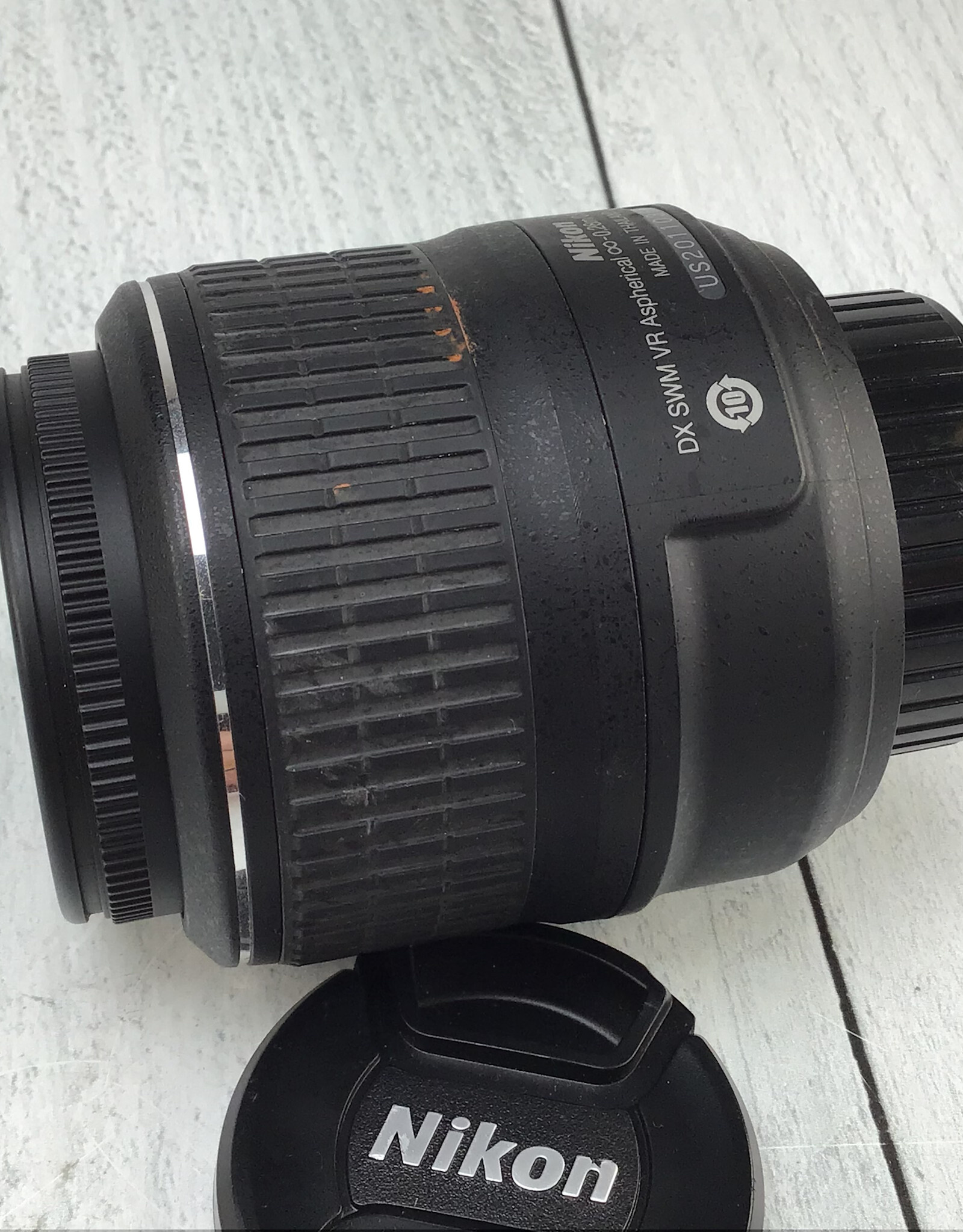 NIKON Nikon AF-S 18-55mm f3.5-5.6G VR Lens Used Good