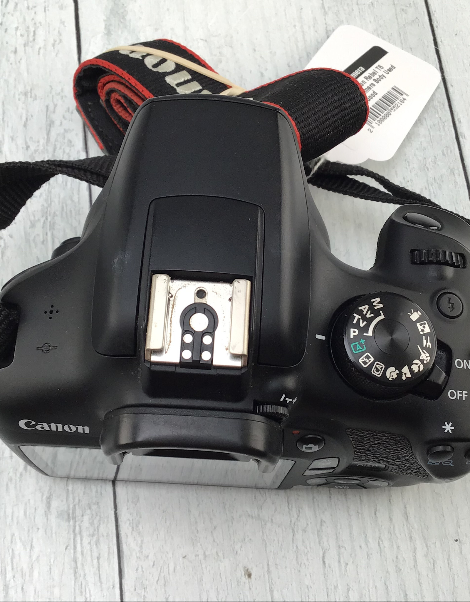CANON Canon Rebel T6 Camera Body Used Good