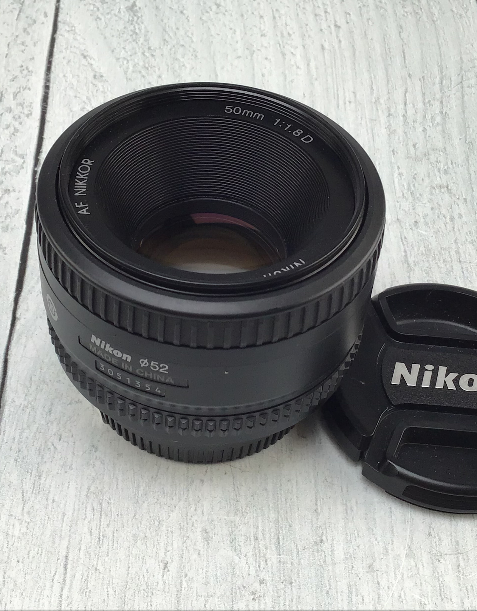 NIKON Nikon AF Nikkor 50mm f1.8 D Lens Used Good
