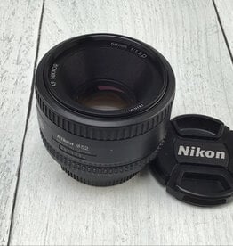 NIKON Nikon AF Nikkor 50mm f1.8 D Lens Used Good