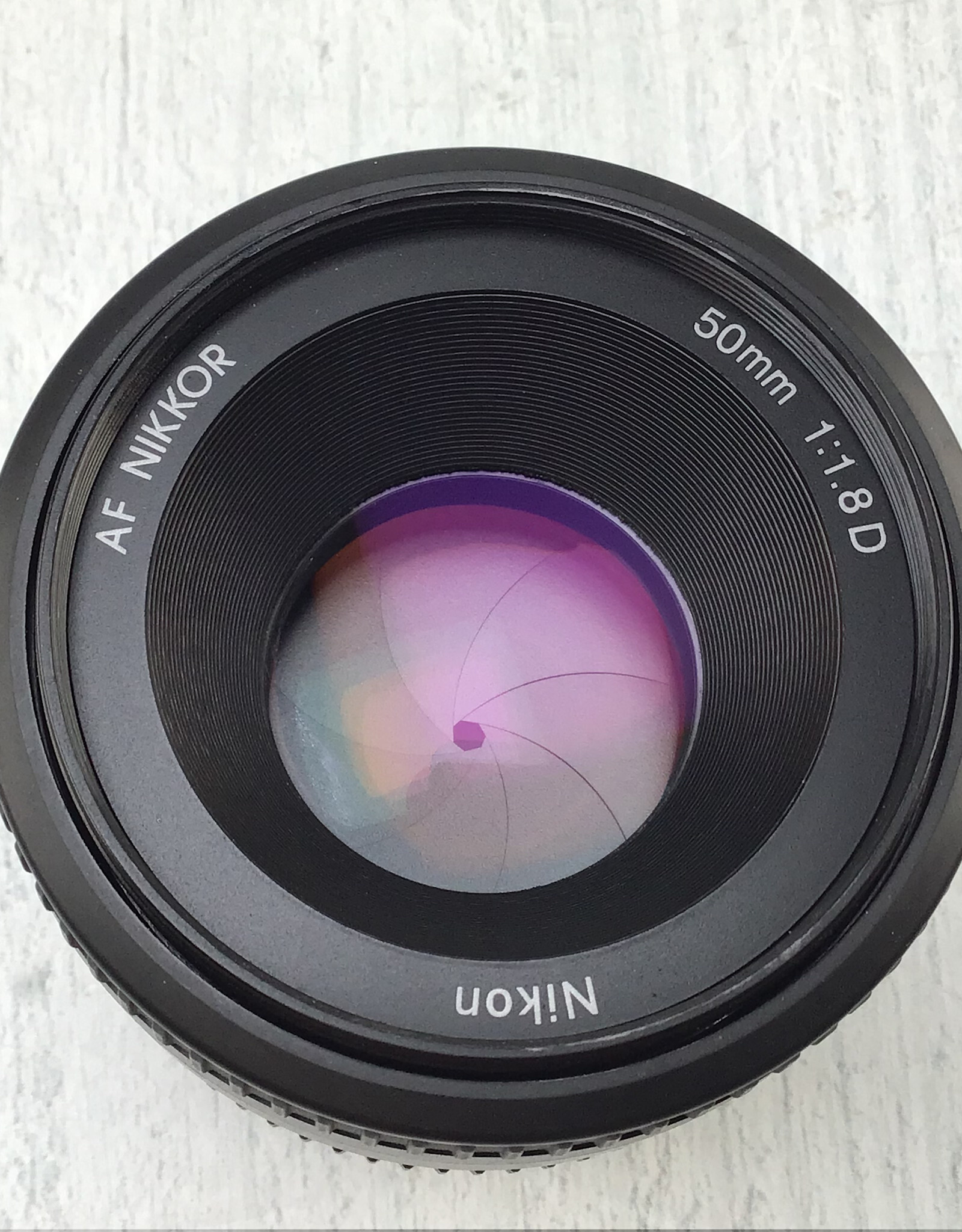 NIKON Nikon AF Nikkor 50mm f1.8 D Lens Used Good