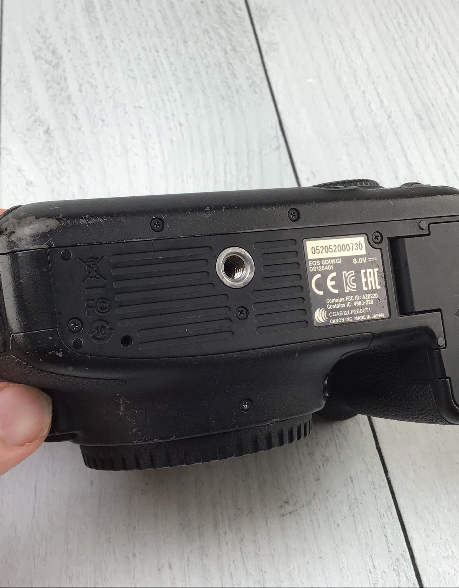 CANON Canon EOS 6D Camera Body Used Fair