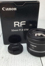 CANON Canon RF 50mm f1.8 STM Lens in Box Used EX