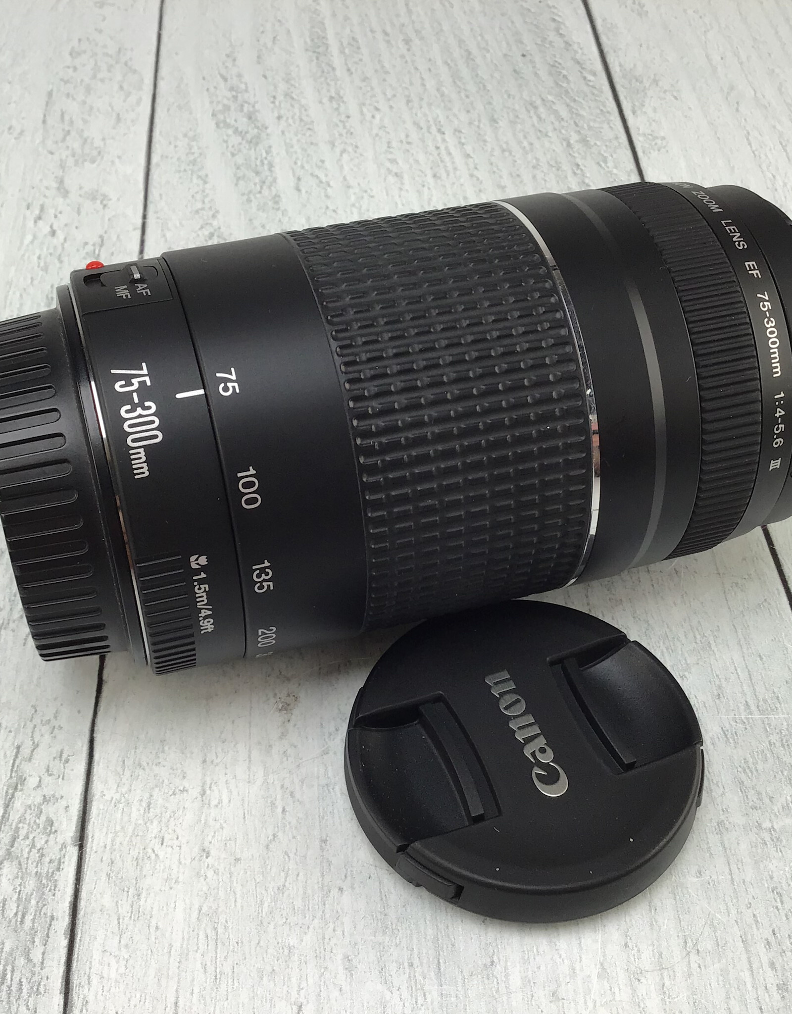 CANON Canon EF 75-300mm f4-5.6 III Lens Used Good
